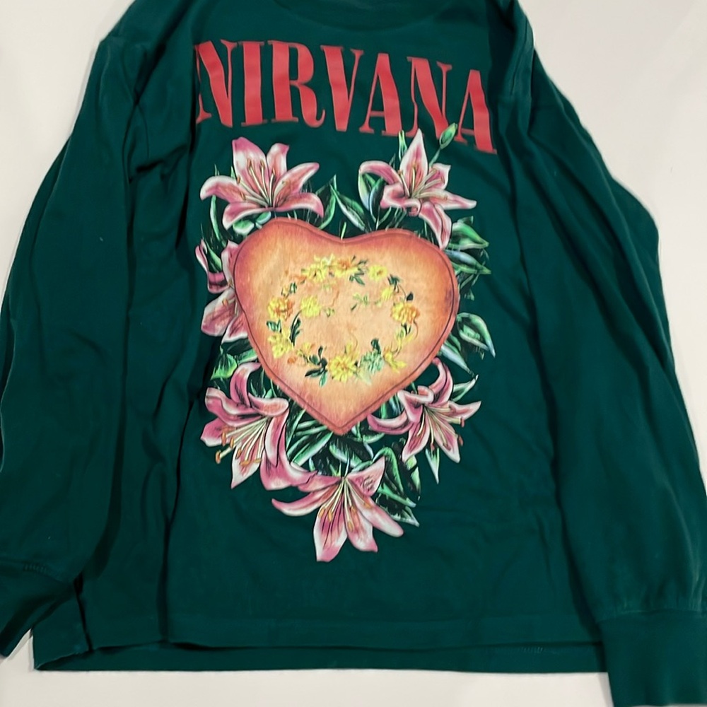 Oversized Nirvana shirt